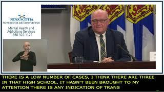 Pat Healey from The Laker News on the NS COVID-19 Update (11-17-2021)