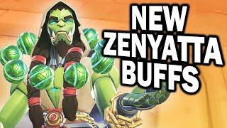 I TESTED THE NEW ZENYATTA BUFFS - Overwatch 2