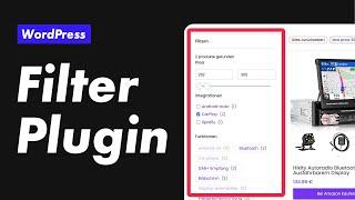 WordPress Filter Plugin (Filter Everything) für WooCommerce & Vergleichsportale