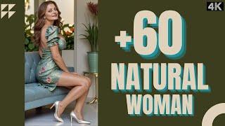 Natural Older Women OVER 60! Attractively Dress and Classy  | The Perfect Night Robe