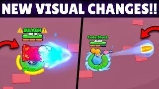 More Visual Changes & Visual Bugs in The New Update!! | #darksands #superbrawl