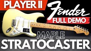 Fender PLAYER II Stratocaster MAPLE (FULL DEMO)