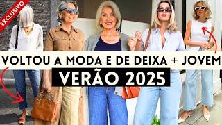 Eu Descobri o Segredo para Ficar 10 ANOS MAIS JOVEM com a MODA VERÃO 2025!