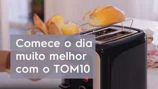 Comece o dia bem com o Tostador Love Your Day TOM10