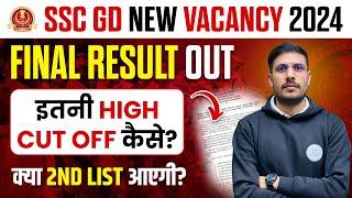 SSC GD Result 2024 इतनी High Cut Off कैसे? क्या  SS GD 2nd List आएगी? | How to Check SSC GD Result?