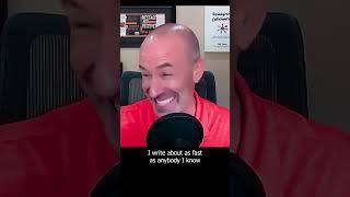 I write about as fast as anybody, three in a day is obscene - Phil Simon on Turn the Lens podcast