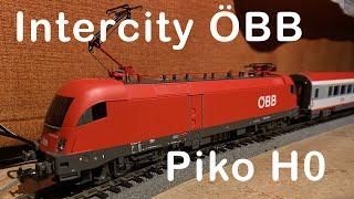 Modellino ÖBB Intercity - PIKO scala H0 #modellismo #treni #ÖBB