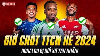 TỔNG QUAN GIỜ CHÓT TTCN HÈ 2024: SANCHO & STERLING GIẢI THOÁT THÀNH CÔNG; AH-AHLI TÀN NHẪN VỚI CR7