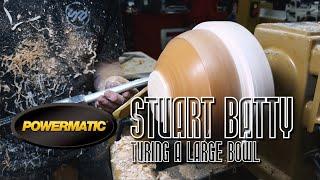 Mastering  the Art of Woodturning with Stuart Batty: Turning Large Bowl