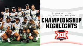 Oklahoma State vs. Texas | 2024 Big 12 Women's Tennis Championship Highlights | April 20, 2024