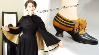 I Made an Edwardian Wrap Cape...and American Duchess Made Shoes to Match!