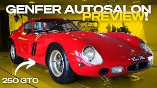 Genfer Autosalon erstmals in Katar - Die exklusive Preview mit Highlights, wie dem Ferrari 250 GTO