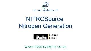 NITROSource PSA Nitrogen Generator - mb air systems