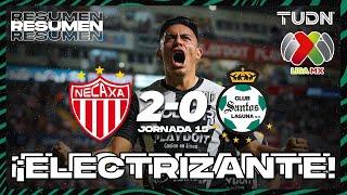 HIGHLIGHTS | Necaxa 2-0 Santos | CL2024 - Liga Mx J15 | TUDN