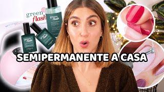 SEMIPERMANENTE A CASA  FACILE DA RIMUOVERE? PEEL OFF? TOP E FLOP + FRESA || LaRetrò