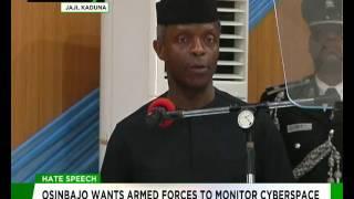 Hate Speeches : Osinbajo warns social media influencer