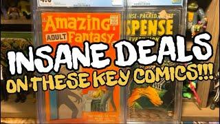 INSANE DEALS ON KEY COMIC BOOKS!