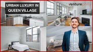 Queen Village Luxury: 3BR Condo with Skyline Views & Parking! Tour Now!