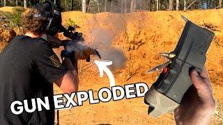 1,000 Rounds vs PSA Sabre 15 (It Exploded pt.1)