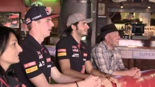 2015 United States - Off the Grid: Mechanical bull riding with Toro Rosso's young bulls