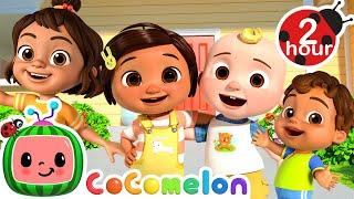 Heads Shoulders Knees and Toes | Cocomelon | Family Time! ‍‍ | MOONBUG KIDS | Family.Time