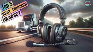 Best Trucker Headset for 2024 - Top 5 Bluetooth Headset for Truckers!