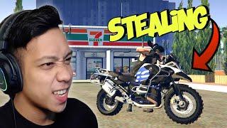 Stealing All "BIG BIKES" ng mga tambay sa 7-11 | GTA 5 RP (utos ni Boss-x)