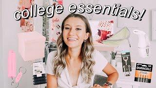 COLLEGE + DORM ROOM ESSENTIALS! *college necessities + what to bring to college*