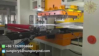 Auto circle balnking line #machine  #cookware #productionline