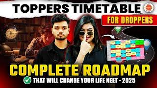 NEET 2025 Dropper Timetable | Can I Crack NEET in 5 Months From ZERO  #neet2025