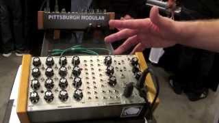 Nova Musik - Pittsburgh Modular System 10 with Richard Nicol at NAMM 2014