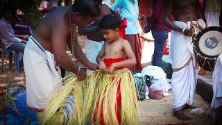 Theyyam Performed by 6 Year Old Boy | കുഞ്ഞി തെയ്യം | Indian folk dance | The dance of God | Ritual