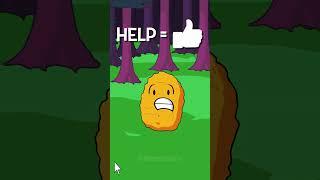 Help Nugget Escape from the Angry Crowd! #bfb #tpot #bfdi #objectshows