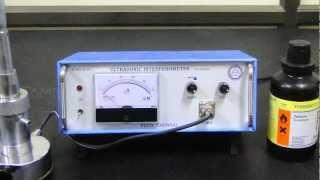 Ultrasonic Interferometer - Amrita University