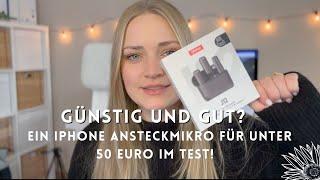 Ein Mikrofon für's iPhone unter 50Euro? Ich teste es!