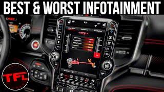 These Are The BEST And WORST Automotive Infotainment Systems In The Industry!