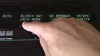 Ensoniq VFX Sound Demo No. 1 Cartridge