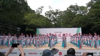 茜丸・新作「翠雨」＠2019　原宿スーパーよさこい