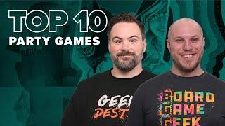 Top 10 Party Games - BGG Top 10 w/ The Brothers Murph