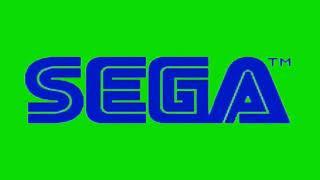 Sega Start Up Screen - Green Screen