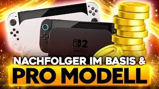 Nintendo Switch 2  Nachfolger als Basis und Pro Modell zum Release? LCD oder OLED?