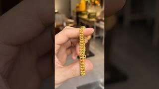 GoldEdge: Make a small lightweight Cuban chain #goldaccessories #goldbraclets #handmade