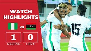 NIGERIA VS LIBYA(1-0)-AFCON QUALIFIERS-GOALS&HIGHLIGHTS