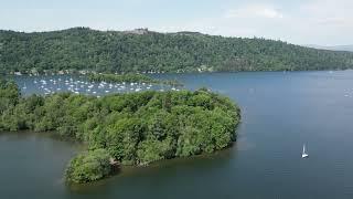 Windermere Lake - The Lake District, 4K Drone Footage