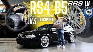 RS4 B5 mit BBS LM 9,5x20 & gepfeffert V3 Clubsport