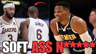 SHOCKING VIDEO of Russell Westbrook calling Lebron James and Anthony Davis SOFT comes out!