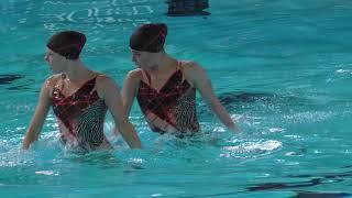 Artistic Swimming Duet Technical 2024-Canada