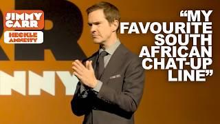 Jimmy Carr Roasts a South African Heckler! & More | Jimmy Carr