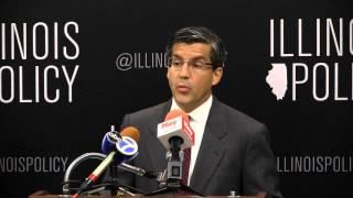 Illinois Policy press conference - Busting the Myth that Chicago taxes are low 10-26-15