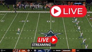 Dallas Cowboys vs Cincinnati Bengals LIVE | NFL Week 14 - Watch Now!